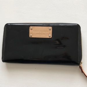 Kate Spade Black Leather Wallet